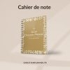 Cahier de note